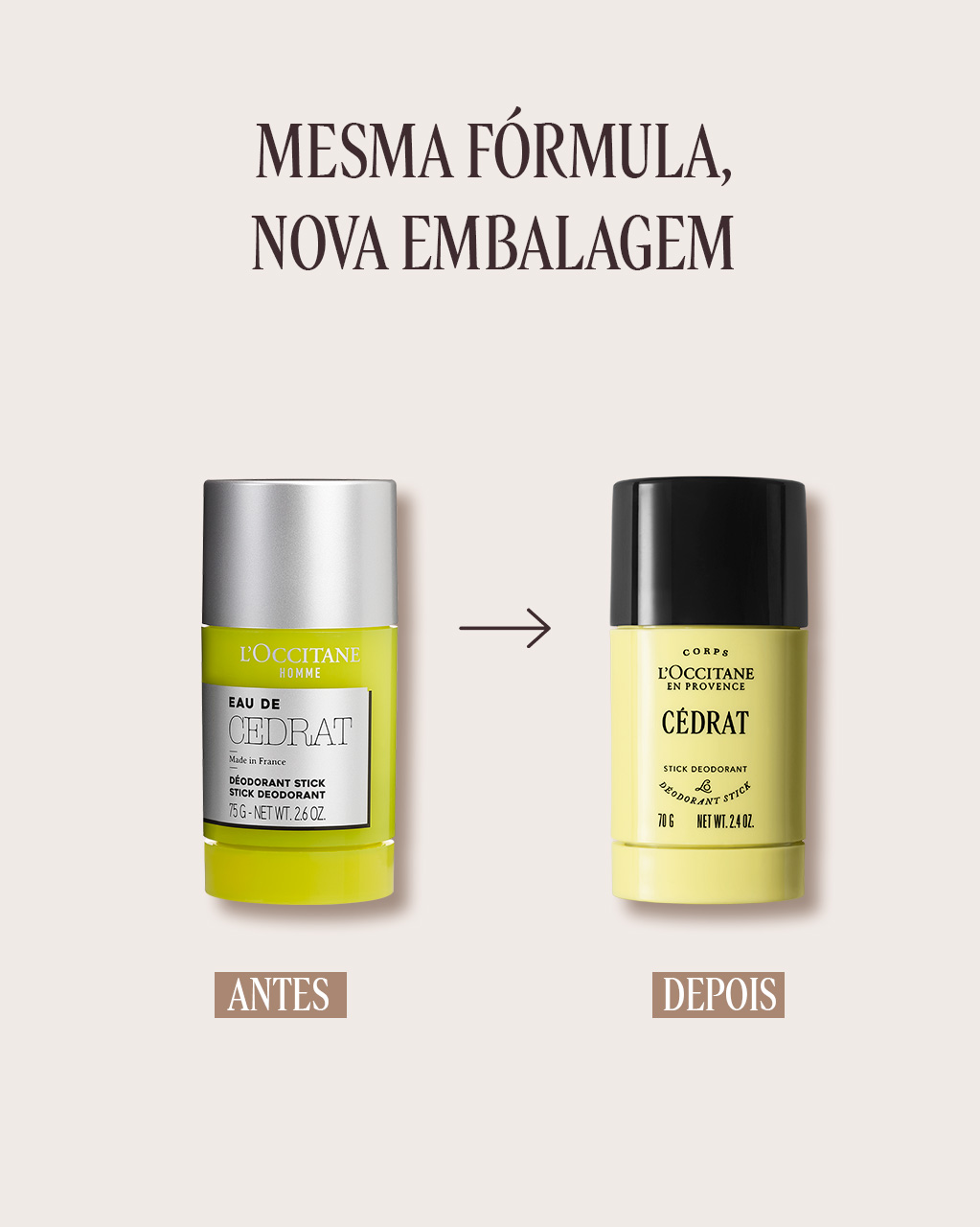 Desodorante Stick C&eacute;drat 70g, , large